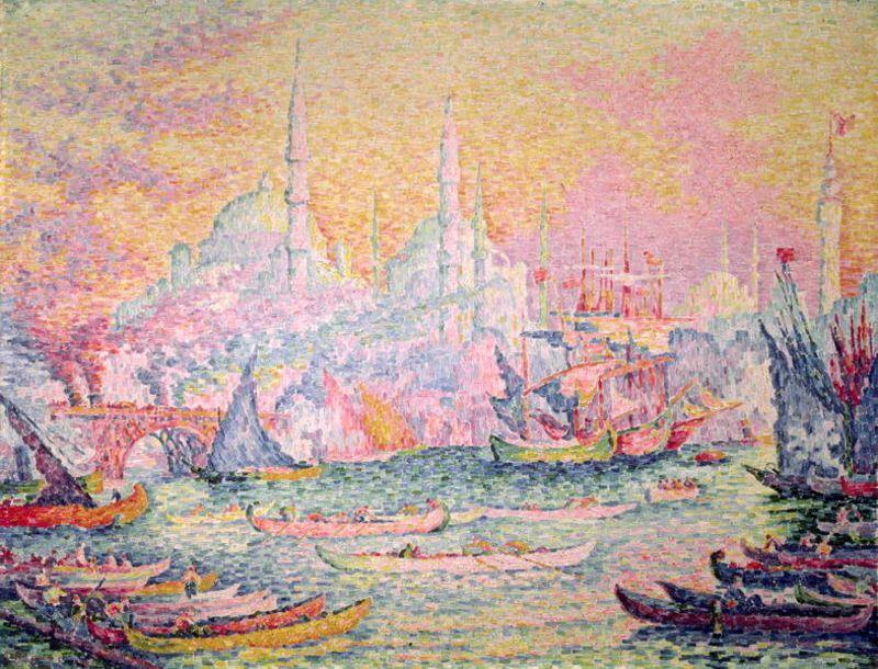 Paul Signac Istanbul Spain oil painting art